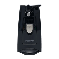 Farberware Tall Can Opener with Knife Sharpener and Bottle Opener