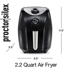 Proctor Silex 2.21-Quart Black Air Fryer