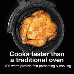 Proctor Silex 5.8-Quart Black Air Fryer