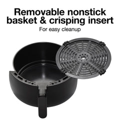 Proctor Silex 5.8-Quart Black Air Fryer